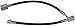 Dorman H621727 Brake Hydraulic Hose Compatible with Select Infiniti Models