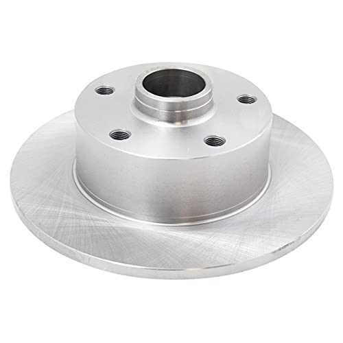 Image of TRQ Rear Brake Pad and Rotor Set Ceramic Vented Rotors Compatible with 1998-1999 Audi A4