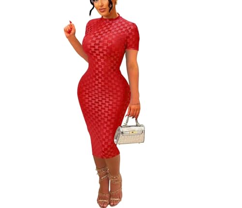 Image of Women's Casual Turtleneck Long Sleeve Elegant Long Dress Lounge Mesh Bodycon Maxi Party Dresses