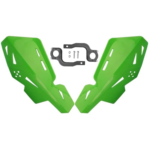Protège-mains pour moto vert : protégez vos leviers des chutes en quad et dirt bike
