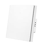 Homekit Water Heater Switch Water Boiler WiFi BLE Dual Mode Light Switch Timer Panel Switch High Power Compatible with and Home for Voice Control