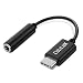 Produktbild Cubilux USB C auf 3,5 mm Kopfhöreradapter mit hochauflösendem DAC für Samsung Galaxy Note 20 Ultra Note 10 S20 S10 Lite Tab S7 S6 S5E A90, Typ C Audio Aux Dongle Kompatibel für 2020/2018 iPad Pro