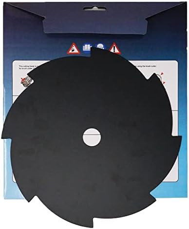 Dapetz ® Brush Cutter Blade 8-Tooth 25.4mm Bore Fits Most Petrol Brush Cutters, Ground, Leading Edges for efficient Cutting. Reversible for Longer Cutting Life.