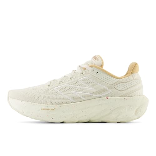 New Balance Women's W1080V13 Running Shoe, Turtledove/Dolce/SEA Salt, 10.5 Wide