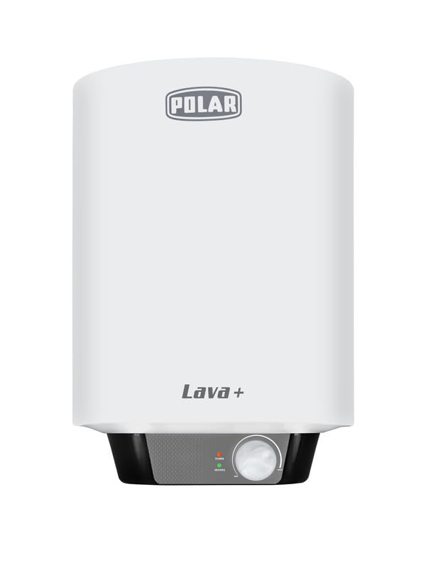 Buy Polar Water Heater (Geyser) Anti Corrosive Tank Lava Plus 15 Litre |  Anti-Rust Tank, Shock Corrosion Proof Body Energy-Efficient Star Rated with  Advanced Safety Features For Home ,Kitchen,Offices,bathroom Online at Low