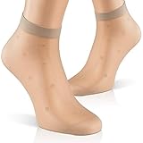EINHEITSGRÖßE: deine hauchdünnen nylon socken passen sich deinen Füßen an. Ob du sie zu deinen Pumps anziehst, oder deinen Sportschuhen, genieße den angenehmen Tragegefühl.