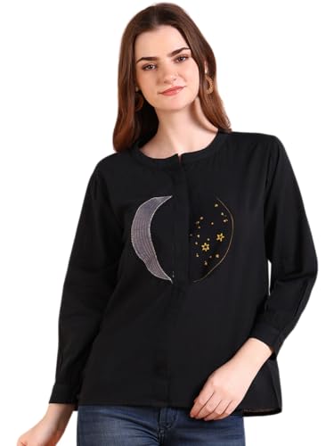 Image of Maaesa Tie-Dye Crepe Loose Fit Shirt