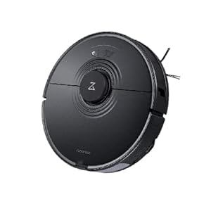 Roborock S7 Robotstofzuiger Krachtige 2500 Pa Robot Stofzuiger Verbonden via WiFi/Alexa/APP Aangepaste Reiniging met Ultrasone Detectie, Ideaal voor Huisdierenhaar (Zwart)