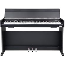 Authentic acoustic feel | Enjoy the responsive touch of an 88-note, fully weighted hammer action keyboard with adjustable sensitivity settings Versatile sound library | Explore 143 high-quality instrument sounds, 15 piano voicings, and onboard effect...