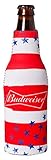 Budweiser Officially Licensed Bottle Suit Neoprene Beer Huggie Cooler Zipper Sleeve (1)