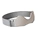 KiBcsLic Silicone Patella Knee Strap Sports Knee Belt Knees Brace Fitness Patella Straps for Hiking Tennis Individuals Jumpers Runners, Grey