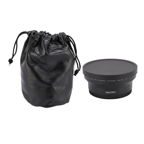 Topiky Lenti Macro Angolare Largo 67 Mm 0,43x HD LENS Aggiuntivo per la Fotografia della Fotocamera con Costruzione in Lega di Alluminio Rivestimenti a più Strati