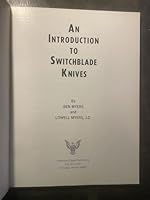 An introduction to switchblade knives: Over 100 Pictures - Many in Full Color B0006E58SE Book Cover