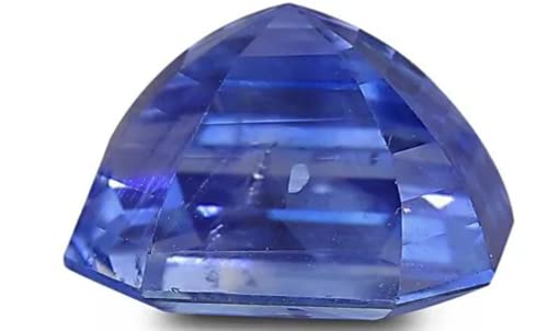 Saphir naturel bleu de Ceylan cadeau d'exception pierre de naissance - 3