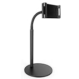 タブレット スタンド スマホホルダー卓上 タブレット アーム 揺れず頑丈な金属製台座 360°回転可能 iPad スタンド アーム 横/縱/仰向け持ち運び易い4.6-11インチ対応 iPhone iPad Mini iPad Air2 Nintendo Switch Galaxy SONY Kindle 適用