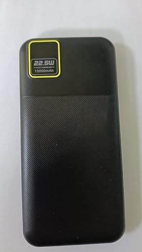 ENEGON Power Bank, 22.5W Powerbank 10000mAh Carga rápida (entrada y salida USB C), PD 3.0 QC 4.0 Batería externa para teléfono móvil, 3 salidas 2 entradas alimentación de carga portátil.