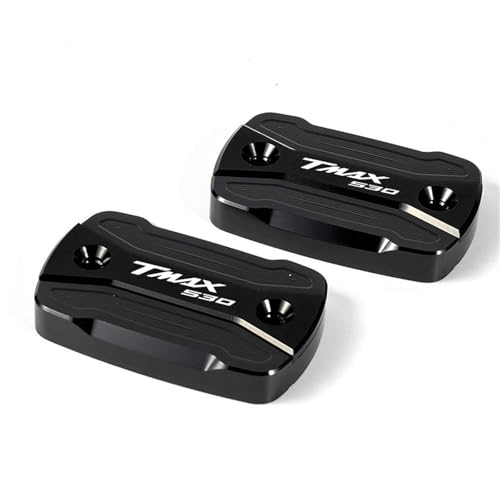 Bouchon réservoir liquide frein TMAX 530 et couvercle huile moteur Yamaha 2012-2019 noir