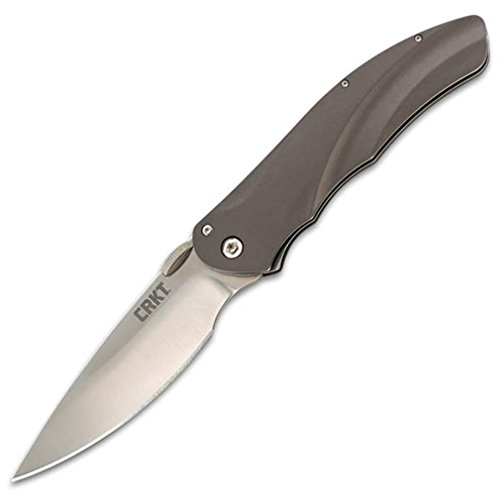 CRKT Argus Assisted Opening Folding Pocket Knife, Plain Edge 7030 CRKT Argus Assisted Opening Folding Pocket Knife, Plain Edge 7030