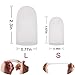 30 Pieces Toe Caps, Toe Protector Toe Covers to Protect from Rubbing, Ingrown Toenails, Corns, Blisters, Hammer Toes and Other Painful Toe Problems