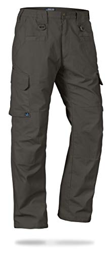 LA Police Gear Men's Water Resistant Operator Tactical Pant with Elastic Waistband Sierra-34