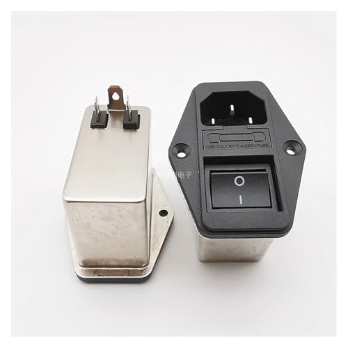 Prise de courant anti-interférences CW2C-06A-T haute performance de filtration