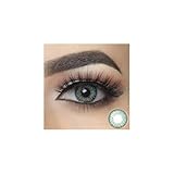 Yearly Colored Soft Contact Lenses – 0.00 Power, 2 Lenses – Natural Eye Enhancing Tint – Comfortable Year-Long Wear – 60% Poly-2HEMA & 40% Water – in Buffered Saline Solution (Turquoise/L022)