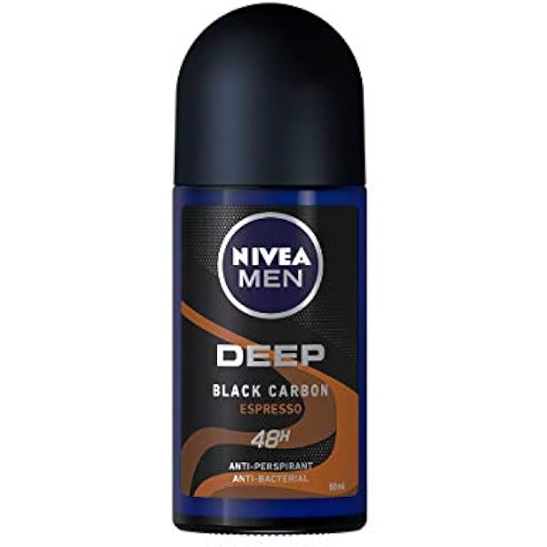 Nivea Roll On Men 50 ml Deep Espresso (3 sztuki)