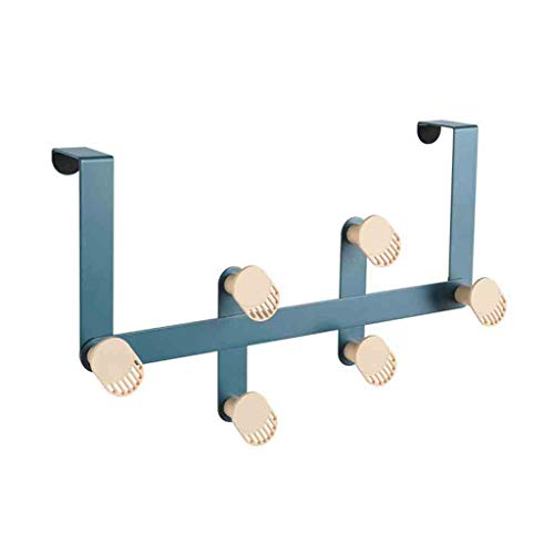 Alisy Over The Door Hooks, Metal Hooks Bathroom Towel Hanger, Storage Rack Hanging Coat Hat