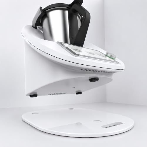 Siegvoll Gleitbrett aus Acryl für Thermomix TM6 TM5 Weiß