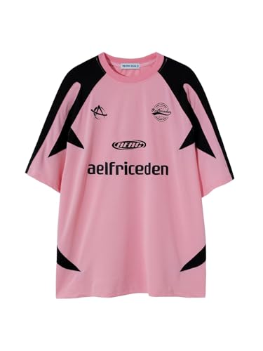 Aelfric Eden Men's Graphic Tees Oversized T Shirt Women Y2k Jersey Quick Dry Moisture Wicking Unisex Summer Tops
