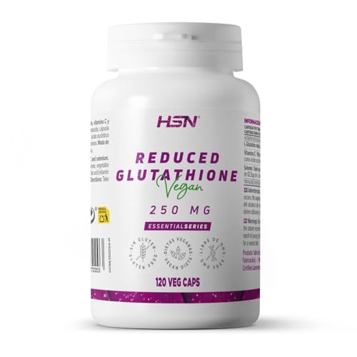 HSN Essentials - Glutatión Reducido - Protección Antioxidante - 120 Cápsulas