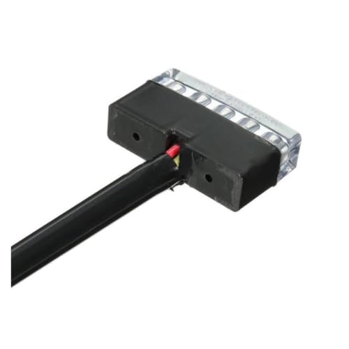 Feu stop moto 12V mini indicateur arrière 5 LED rouge - 5