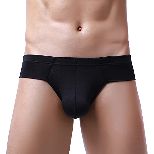 Summer Code Mens Underwear Briefs Soft Breathable Underpants Low Rise Trunks Pack2