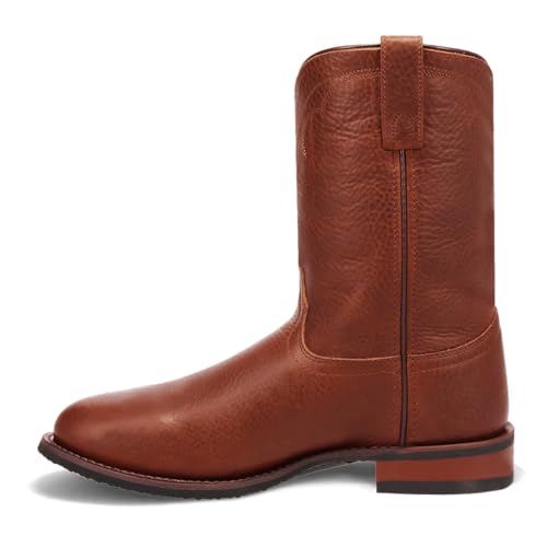 Laredo Mens Vaughn Round Toe Zippered Casual Boots Mid Calf - Brown3