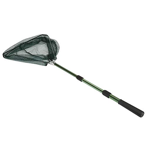 Restcloud Fishing Landing Net With Telescoping Pole, Strong Aluminum Full Extended To 45 Inches #TOP6