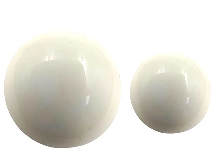 ani accessories Round White Simple Shank Button (Pack of 16) 8 Big and 8 Small Pack for Clothes Double Breasted Coat Blazer Suit Bandhgala Sherwani and Indian Dresses Sports Coat-picture-10