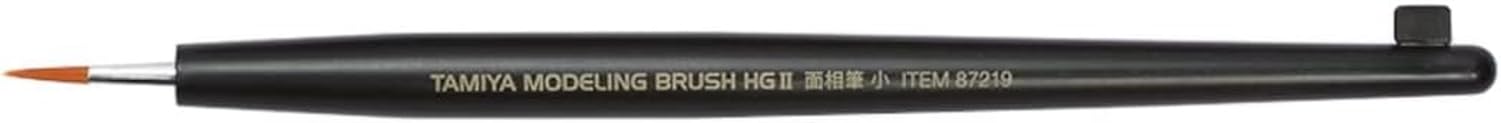 TAMIYA 87219 Brush HG II Point Small Synthetic Hair - Model Making Brush, Model Making Accessories, Craft Tools, Model Building Accessories
