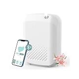 400ML Difusor de Aroma Profesional Bluetooth,5 Modos Difusor de Aceite Esenciales Inteligente Sin Agua de...