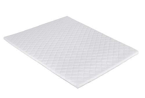 PHD Primera Visco-Topper 180 x 200 cm mittelfest für Boxspringbett oder als viscoelastische Matratzenauflage für unbequeme Betten. Der Memory-Schaum passt Sich Ihrem Körper an. Made in Germanyalität