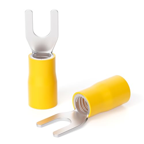 TAILONZ PNEUMATIC 300PCS Insulated Fork Spade U-Type Connectors