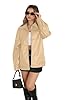 WIHOLL Womens Oversized Leather Jackets Faux Suede... #1