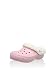 crocs Kids' Mammoth EVO Clog (Toddler/Little Kid),Petal Pink/Oatmeal,J1 M US Little Kid