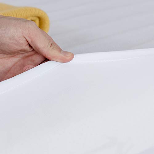 Giantex Full Size Heated Mattress Pad, Electric Heat Pad W/ 8 Heat Settings & 10H Timer, Overheat Protection, Heating Bed Toppers Fit Up To 16" Deep Pocket, Machine Washable Bed Warmer #TOP7