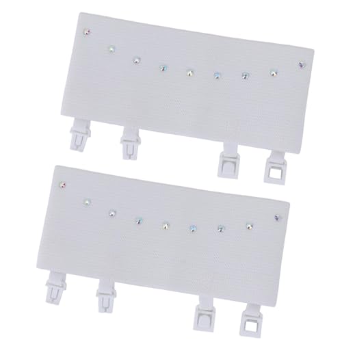 Colaxi Skate Boot Covers Elastic Ice Skating Boot Covers, Ice Skate Covers for Ice Skates Training, White Size M