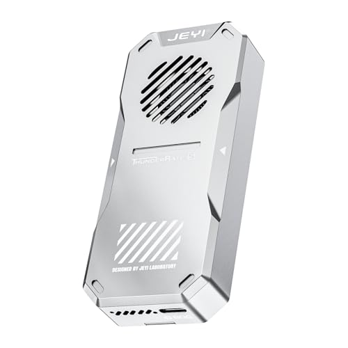 Carcasa externa JEYI 80Gbps M.2 2280 NVMe con ventilador turbo miniatura 1