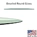 Custom Cut Glass, Round Glass Table Top - Tempered - 3/8