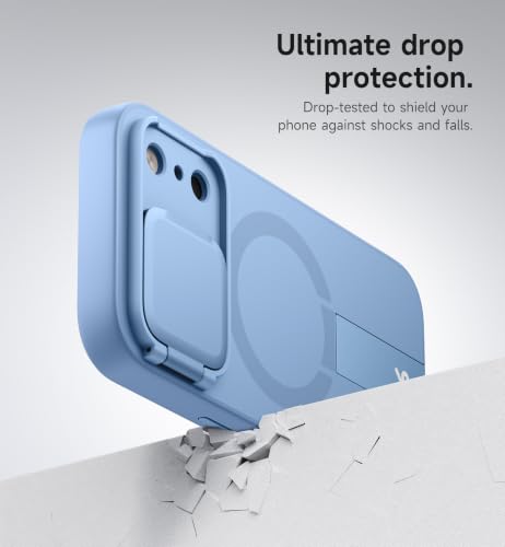 Image of SURITCH for iPhone 18 Pro Case for MagSafe, Camera Cover, Light Blue