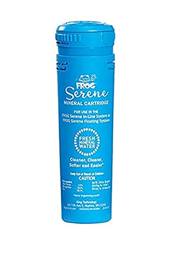 Spa Frog Serene Mineral Cartridge Replacements for Hot Tub,for Use in Eeither The Spa Frog Floating System, or for Users of The Spa Frog Inline System - 1 Pack