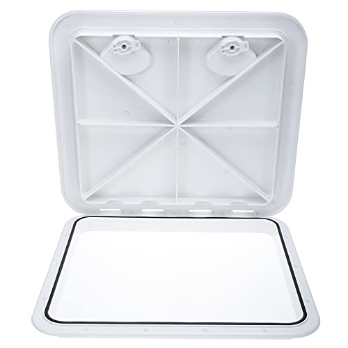 Amarine Made Marine Deck Hatch Boat Deck Hatch Access Hatch & Lid 20" X 18" - White(460 x 510mm) (White)