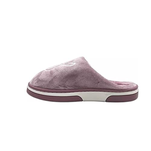 Image of INFISPACE Unisex Warm Plum Closed Toe Indoor Clog House Slippers